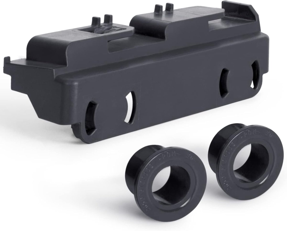 Vaatwasserrek Onderdelen - Roller Kit - Vaatwasser Reparatie - Directe Vervanging - 14x6x6 cm