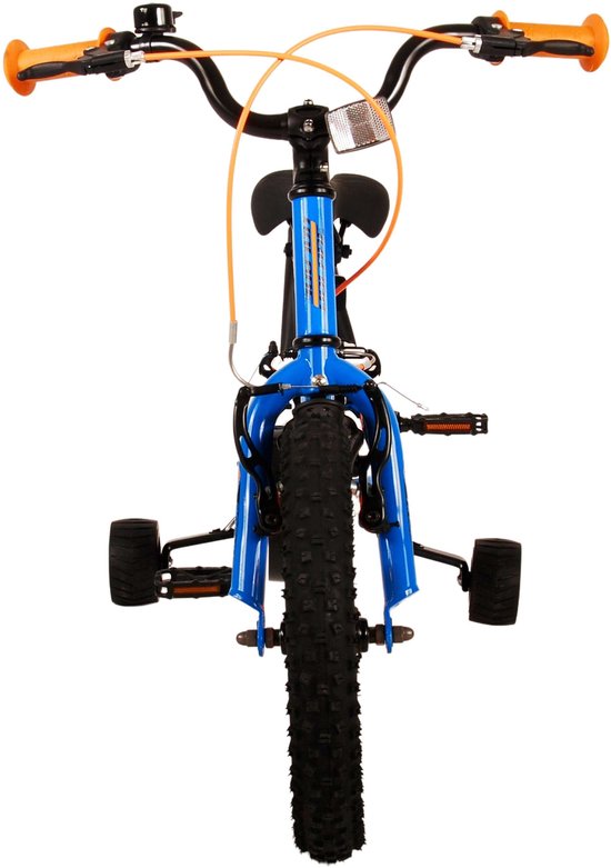 Volare Rocky Kinderfiets - Jongens - 14 inch - Blauw - Twee handremmen van Volare — afbeelding 3