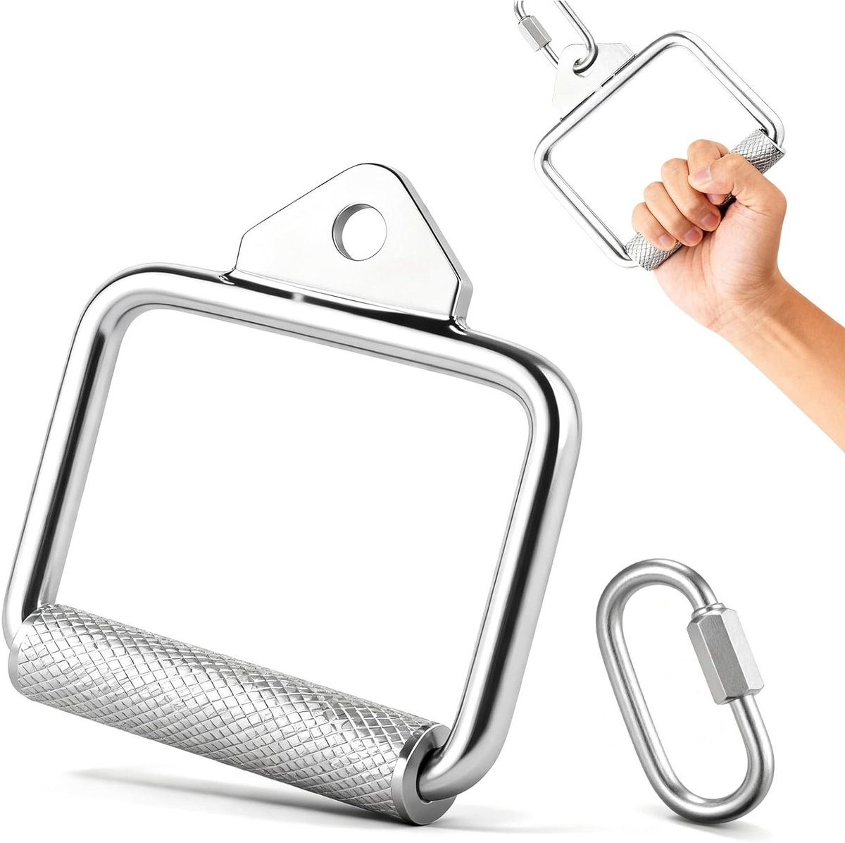 Verstelbare Kabel Handgrepen voor Fitness, Gym Grips en Bodybuilding Accessoires voor Krachttraining