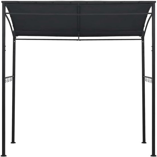 BBQ paviljoen - Buitenkeuken overkapping - Gezellig buiten koken - Met 10 ophanghaken - 215 x 150 x 220 cm — afbeelding 3