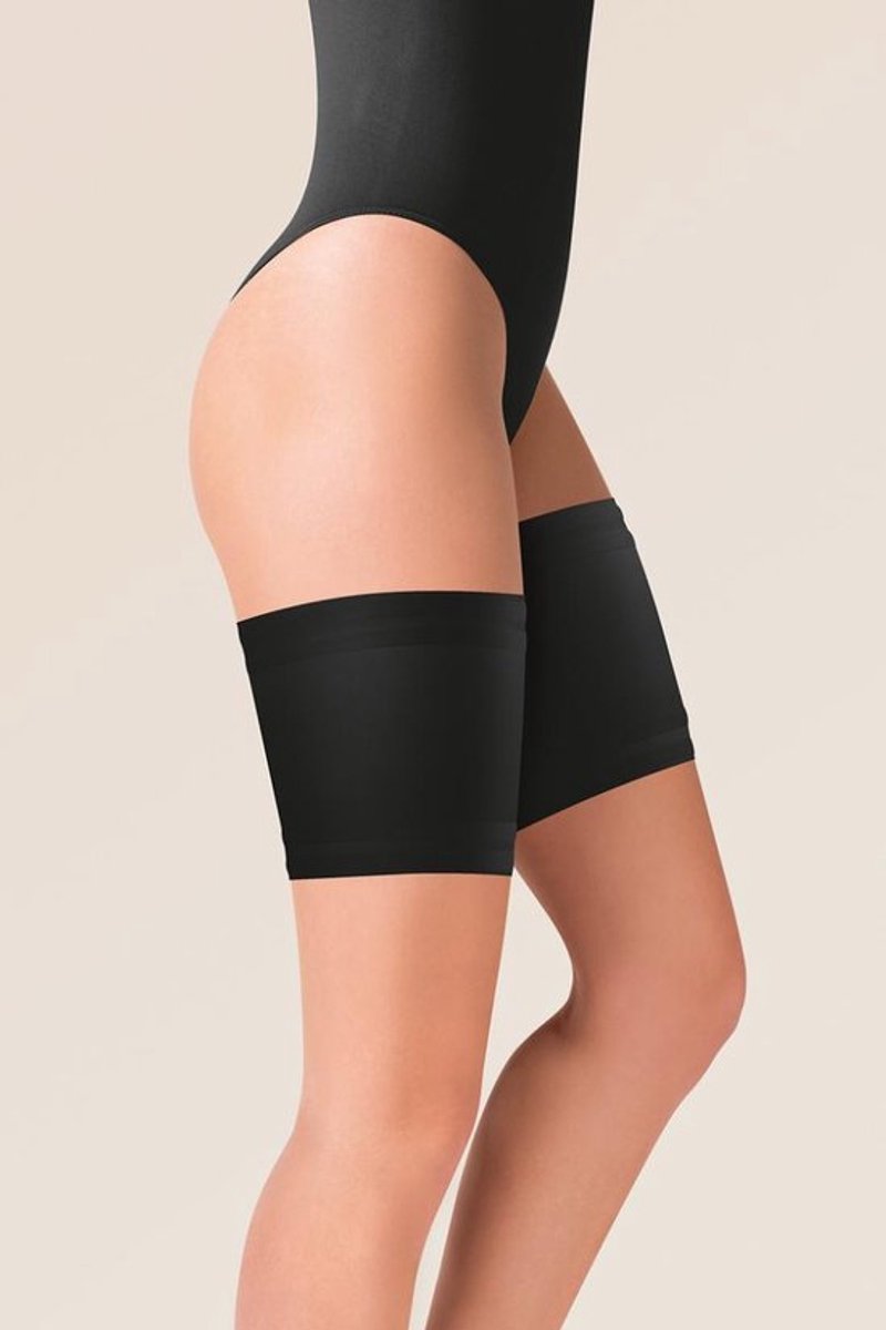 Gabriella Dijenband Zwart M/L 58-68 cm – Anti Schuren 15 cm
