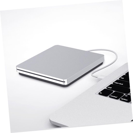 Externe Dvd Brander - Draagbare Schrijver - Data Back-up - Ultradun Ontwerp - 14.2 cm - Zilver — afbeelding 5