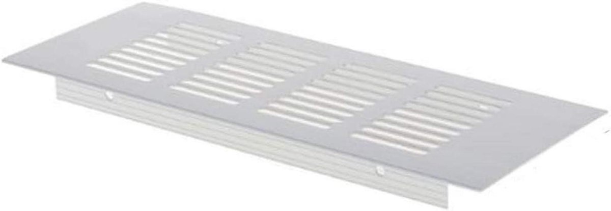 Ventilatierooster - Geperforeerde plaat - Ventilatie ruimtes - Anti-corrosie aluminium - 15cm - Zilver