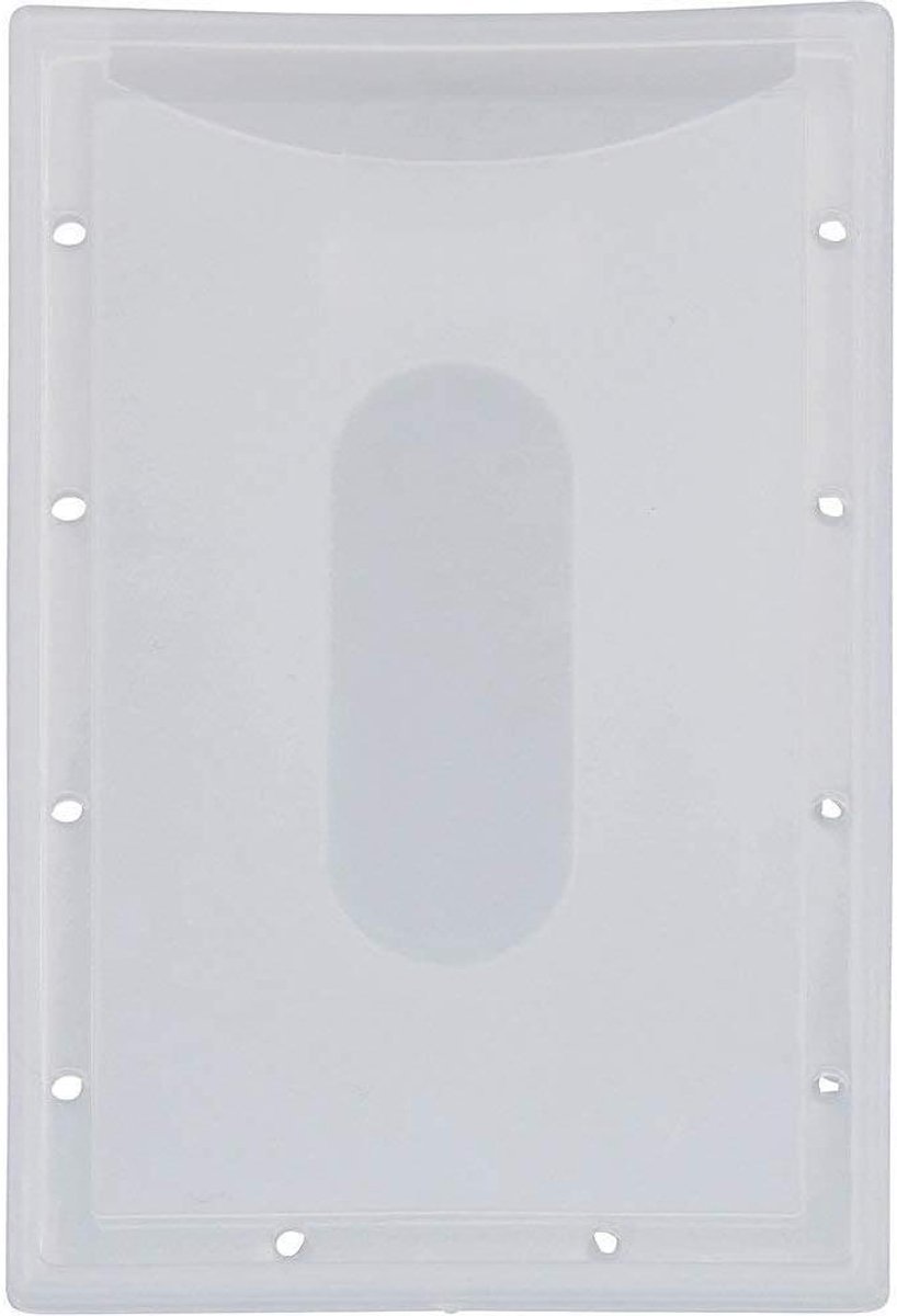 Badgehouders - Kaarthouders - Identificatie Tonen - Stijve Plastic Bescherming - 25 Stuks - Transparant