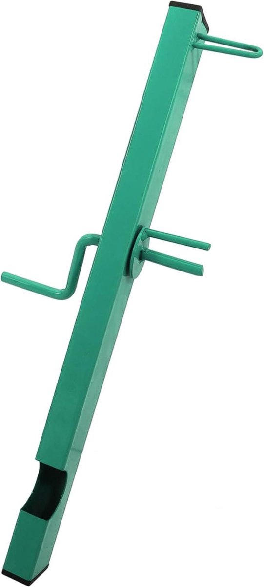 Handmatige Bandopwinder - Ladingriemen Roller - Vracht Lading Zekeren - Stevig Staal - 55 x 20.5 x 5 cm - Groen