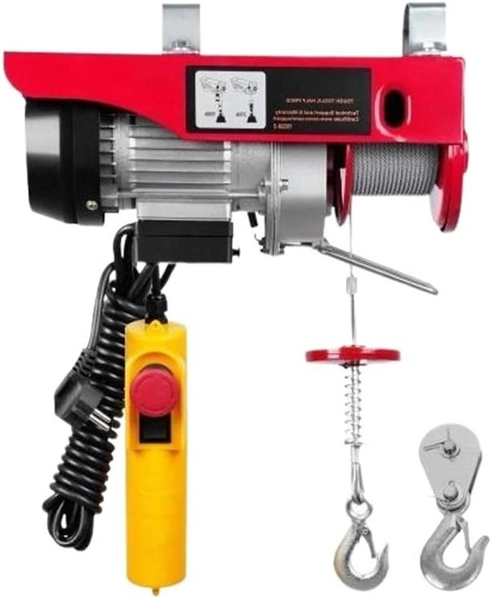 Elektrische Takel - Hefmachine Staalkabel - Zwaar Tillen - Pure Koper Motor - 250kg Capaciteit - Grijs