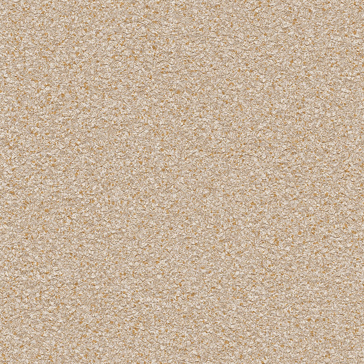 Structuur behang Profhome SA524086-DI vliesbehang hardvinyl warmdruk in reliëf gestempeld uni en metalen accenten beige bronzen koper grijsbeige 5,33 m2