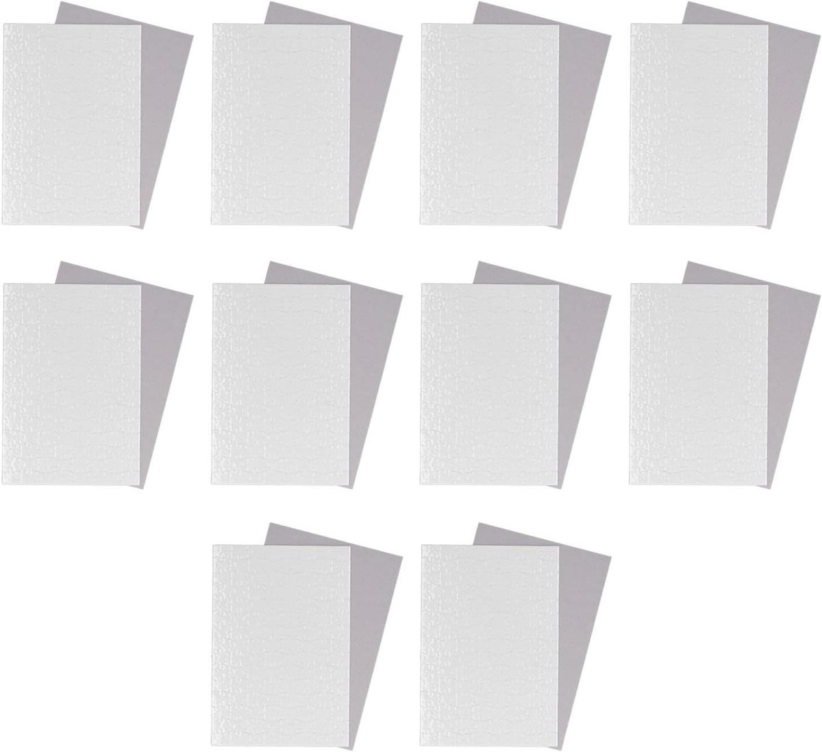 Blanco Puzzels - Sublimatie Puzzels - Ambachtelijke Knutselprojecten - Warmteoverdracht Compatibel - 10 Sets A4 - Wit
