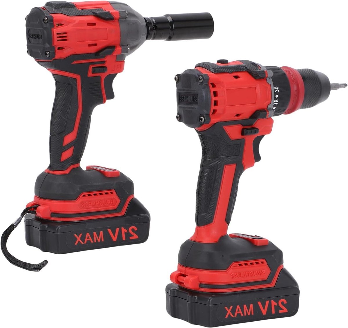 Accuboormachine Elektrische Sleutelset - Gereedschap Set - Klus Klaren - Krachtig Koppel - 10 Mm Boor - Zwart
