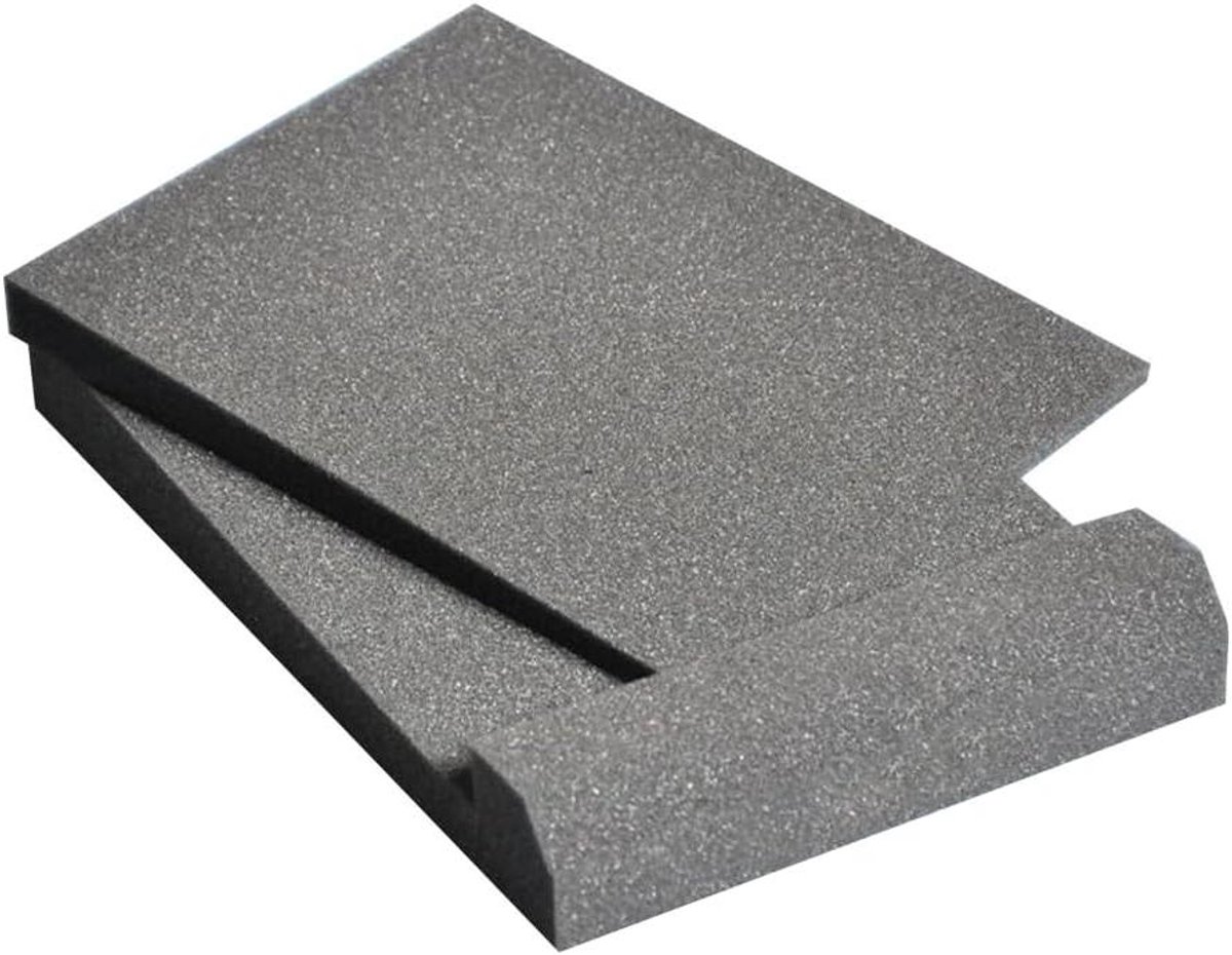 Speaker Isolatie Pads - Schokdempers - Audio Verbetering - Hoge Dichtheid Spons - 30x17x4cm - Zwart