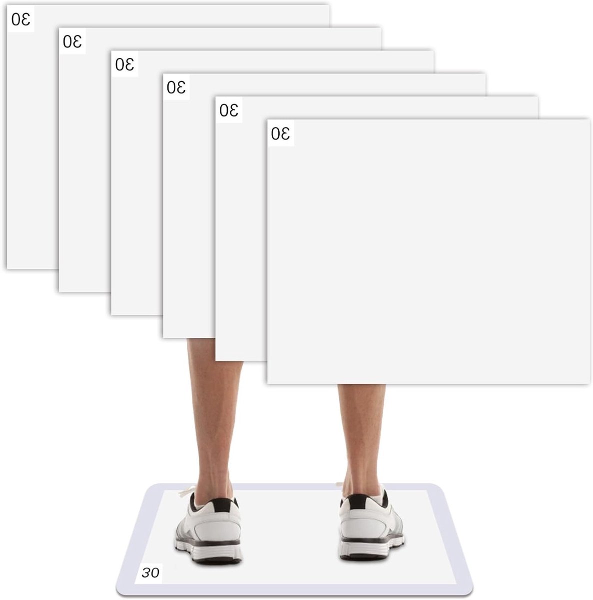 Vervangende Bladen voor Basketball Adhesive Mats - 180 Vellen, Antislip Traction Mat voor Schoen Grip, Ideaal voor het Verwijderen van Stof en Vuil van Schoenen