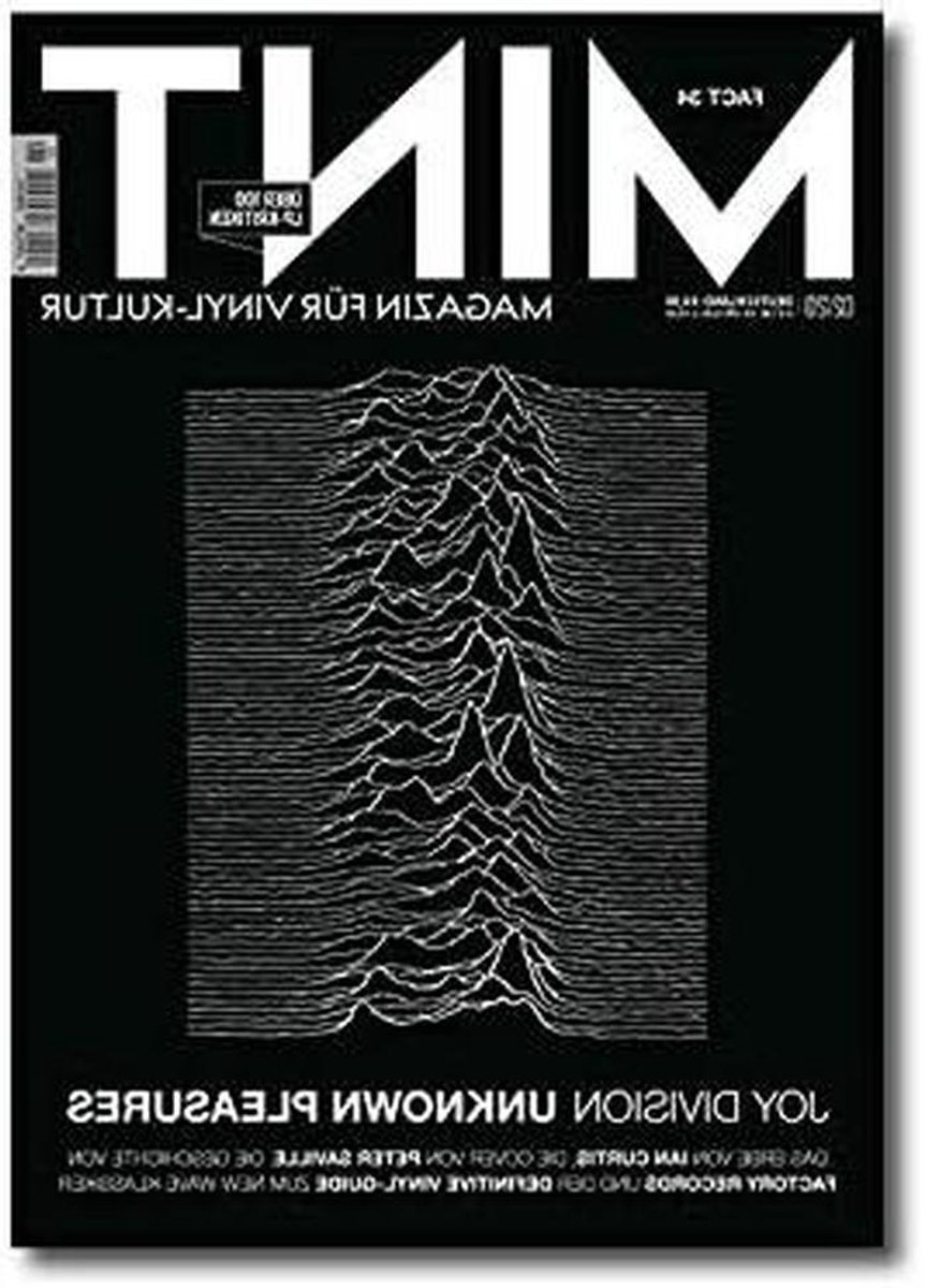 Muziek Magazine - Vinyl Cultuur - Verzamelen Muziek - 40 Jaar Unknown Pleasures - 30 x 21 x 2 cm