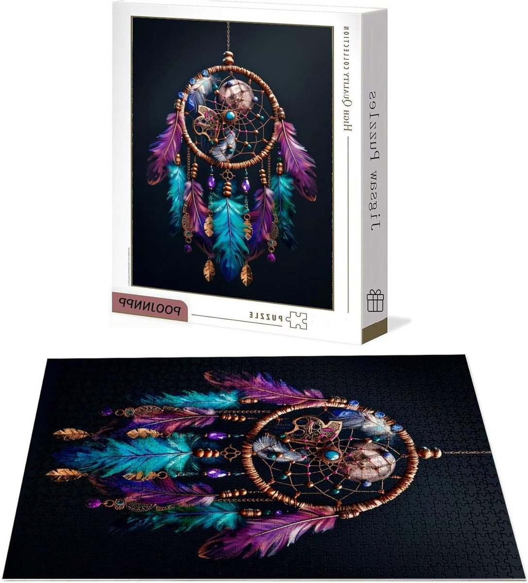 Droompuzzel 2000 stukjes - Legpuzzel volwassenen - Ontspanning en intelligentie - Genummerde zones achterkant - 100 x 70 cm - Multicolor
