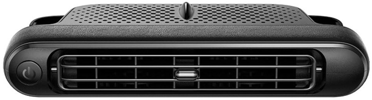 VHV - Autoventilator voor achterbank met hoofdsteun montage 3 snelheden Type-C kabel ruimtebesparend voor auto SUV en camper