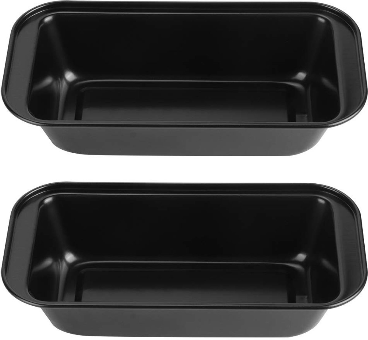 Allecto - Carbon broodpan - Rectangular cake pan met deksel - Perfecte cheesecakes - Non stick oppervlak - Geschikt voor bakrecepten - Robuuste kwa...