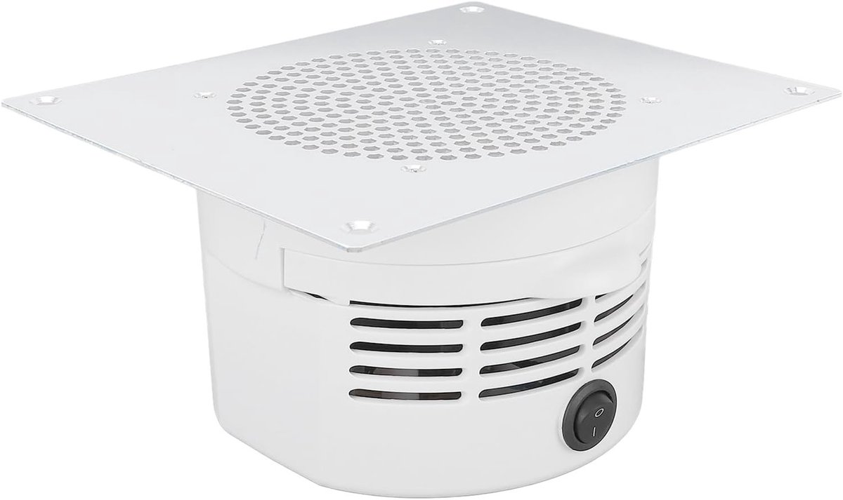 Krachtige Nageldust Collector met Herbruikbaar Filter en Ingebouwde Ventilator voor Manicure en Thuis Salon Gebruik