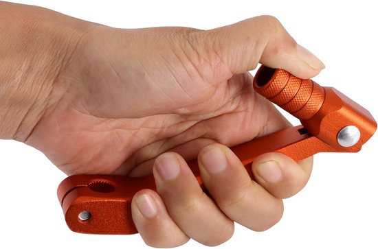 Schakelhendel Motor - Versnellingspook Vouwbaar - Offroad Rijden - Antislip Grip - 173 cm - Oranje — afbeelding 5