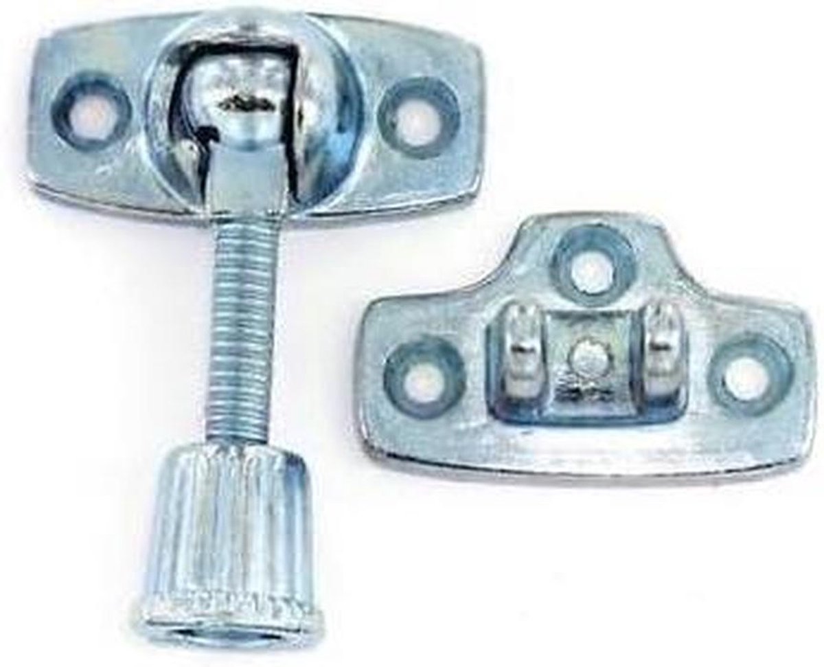 Raambeslag - Raamgrendel - Veilig Sluiten - Verzinkt Zink - 14.5 cm - Multi
