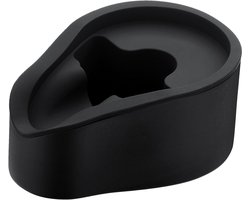 Portafilterhouder voor Espresso, Stamping Station van RVS met Siliconen Tamper Stand, Geschikt voor 58mm Portafilters, Duurzaam en Stijlvol Ontwerp