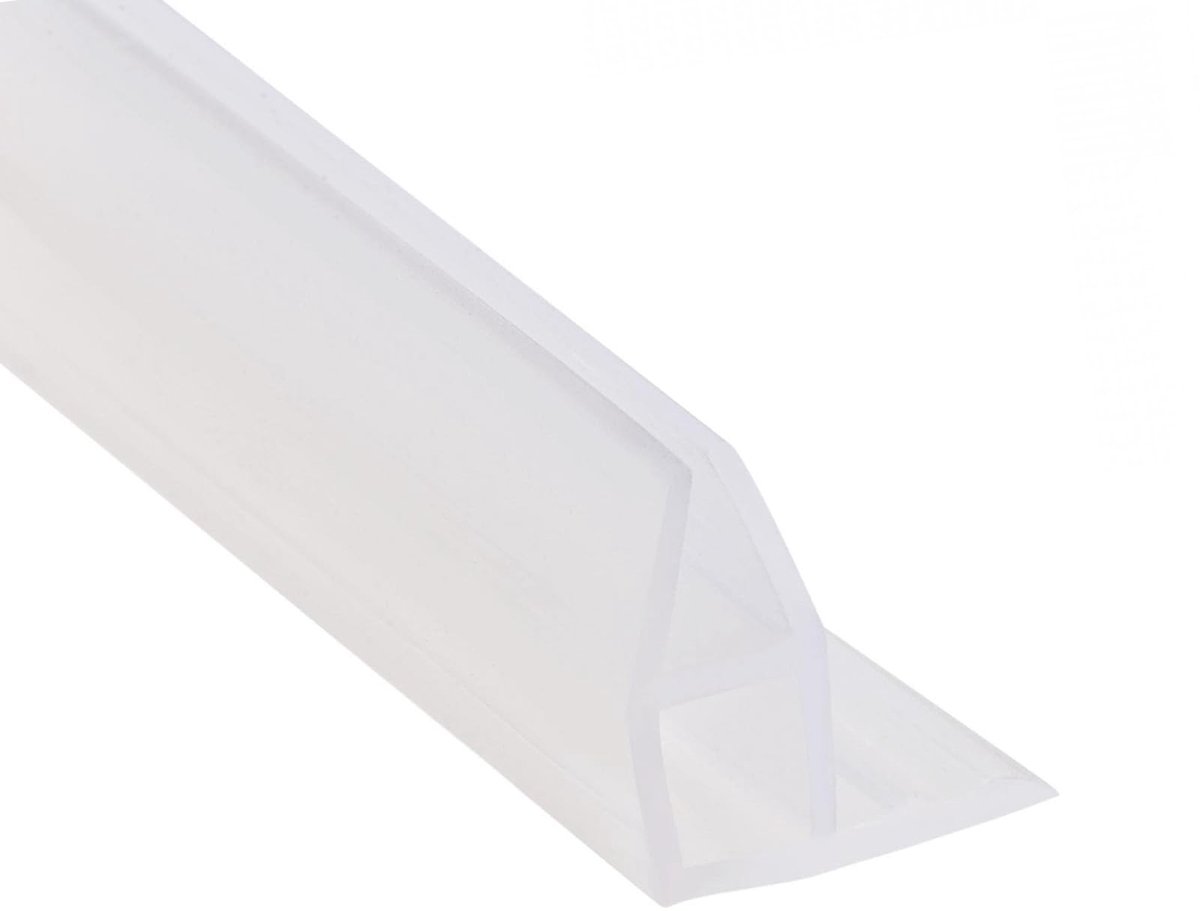 Store_9 - Frameloze douchedeur afdichtstrip - Siliconen - Eenvoudig te installeren - 300 cm - Hoek-type - Geschikt voor douchedeuren - 6 mm glas