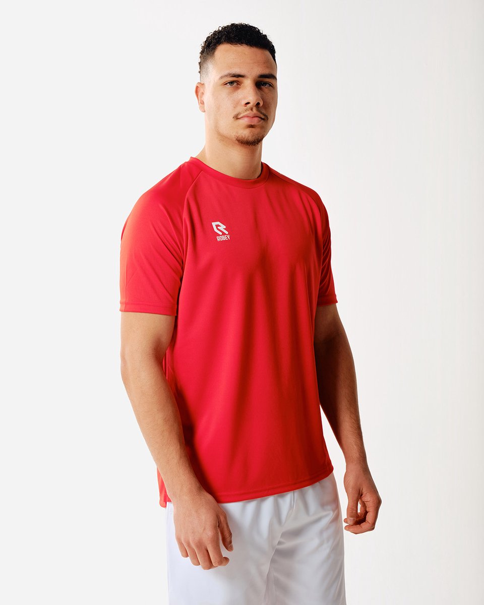 Robey Tennis Club Tee - Rood - S