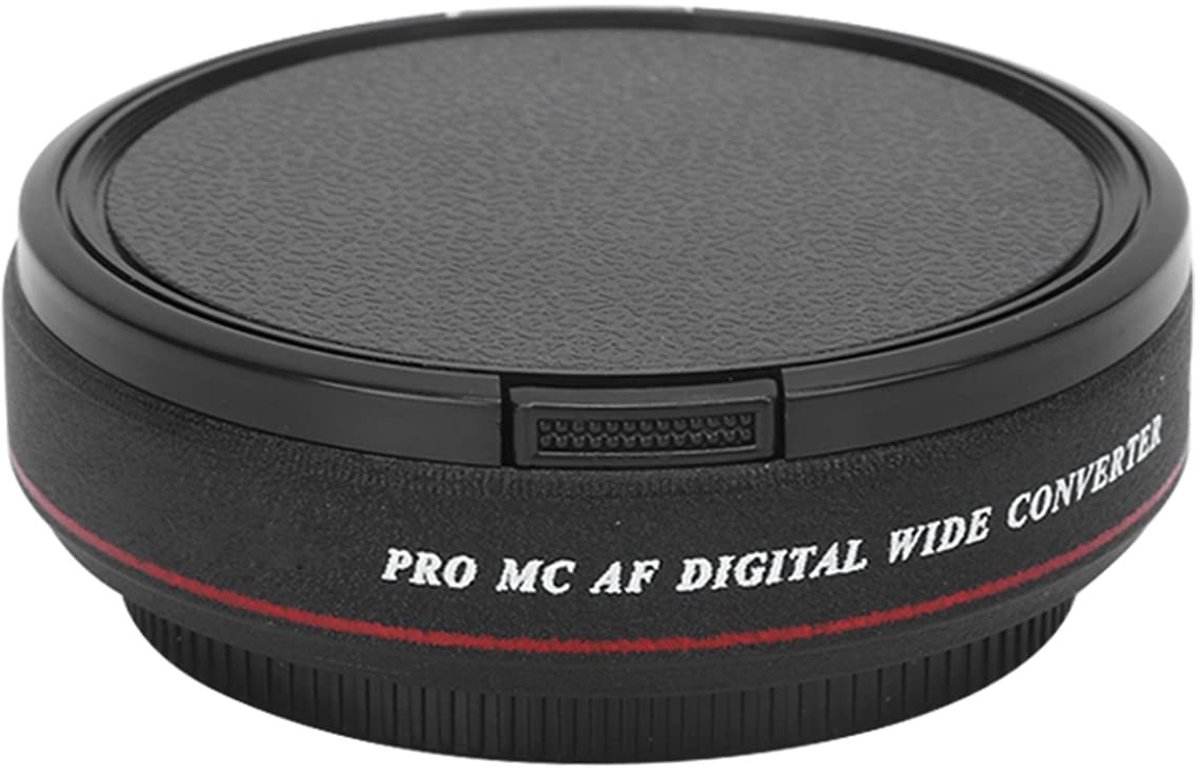 aladdien - Ultra Slim Wide Angle Lens 0.45x - Professioneel - 62mm - Voor Camera's en Camcorders - Geschikt voor fotografie - Verhoogt beeldhoek