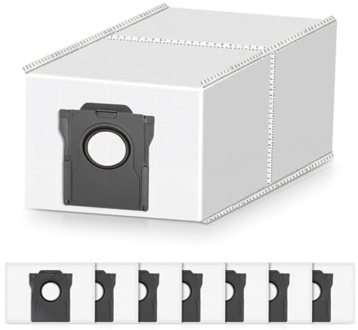8 Stofzakken voor Dreame D10 Plus Gen 2 / L10s Plus robotstofzuiger, 4 liter grote capaciteit, accessoires