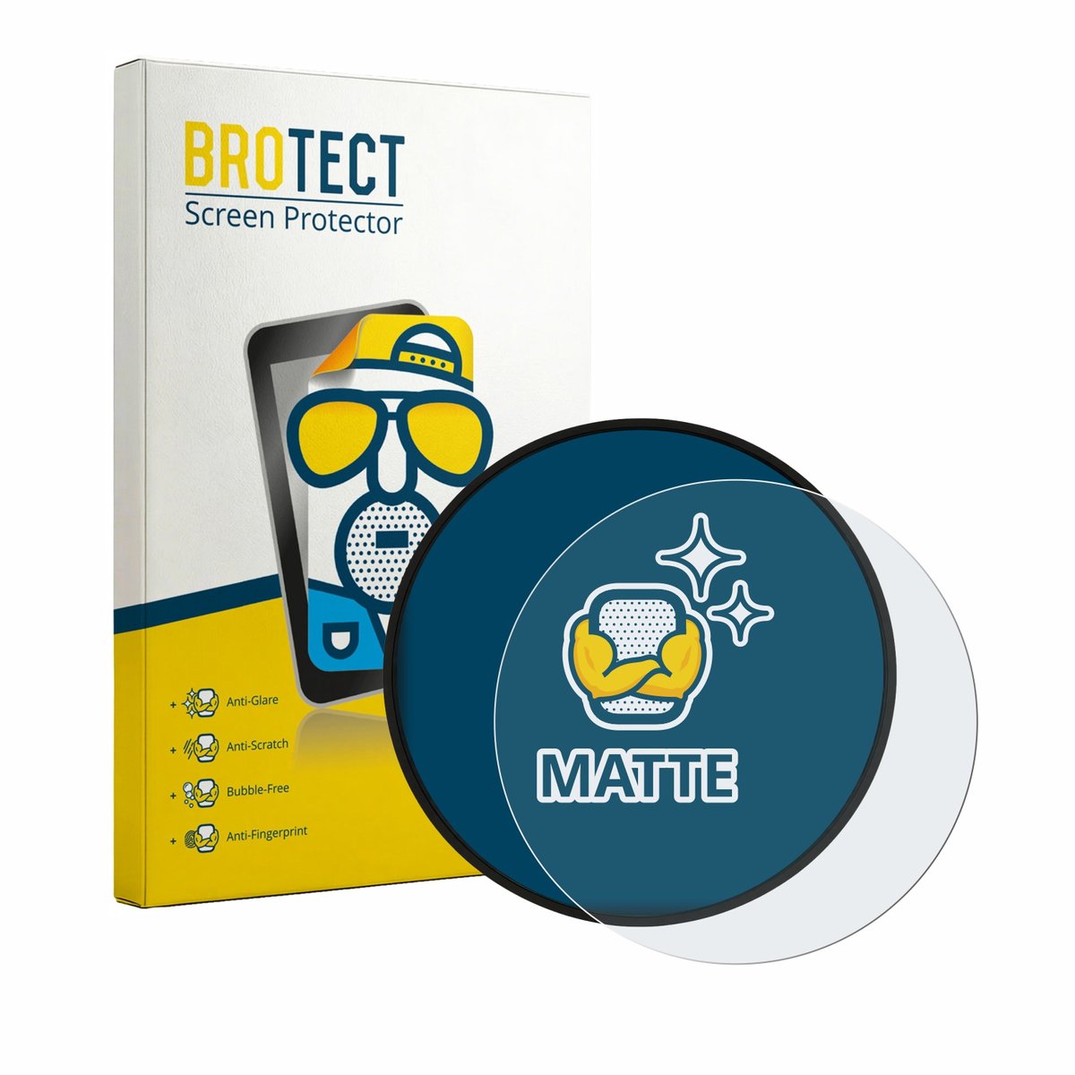 BROTECT - Screenprotector voor Mini Countryman U25 - Folie Beschermfolie matte