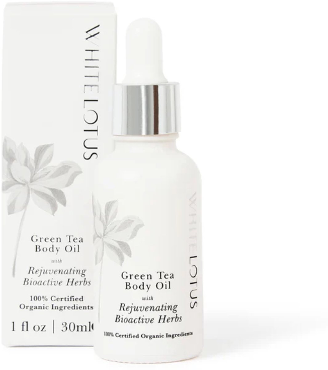 White Lotus Organic Green Tea Body Oil 30ml