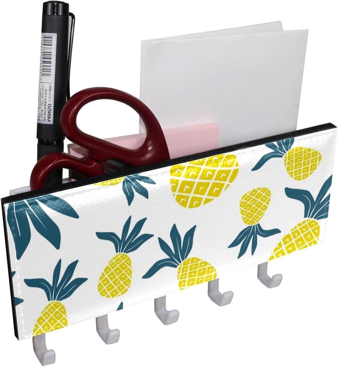 Sleutelhouder Organizer - Wandrek - Huis Ordenen - Met Postvak - 17.8 cm - Multicolor