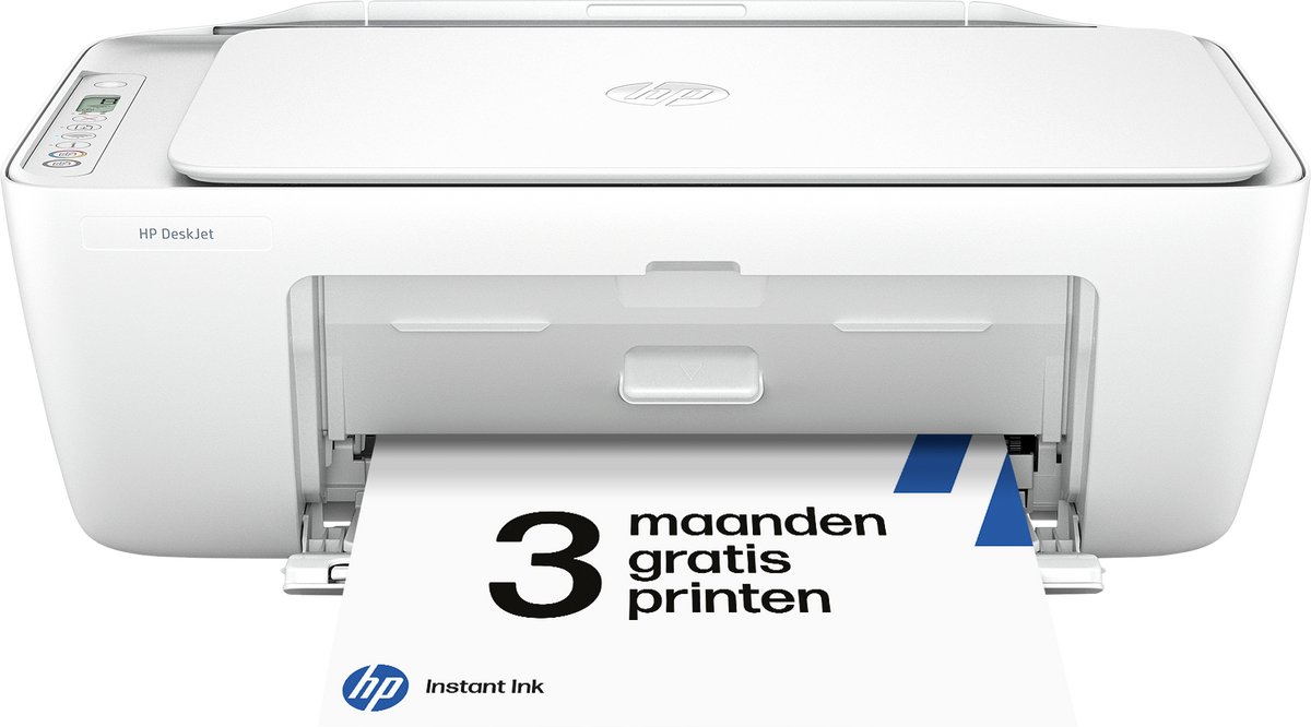 HP DeskJet 2810e - All-in-One Inkjetprinter - Geschikt voor Instant Ink - Wit — afbeelding 1