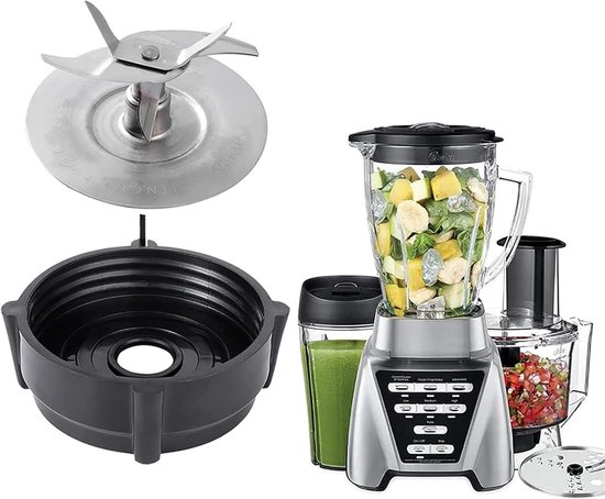 Vervangende Blendermessen - Blender Onderdelen - Glad Mixen - Kosteneffectieve Reparatie - 2 Stuks - Zwart — afbeelding 5