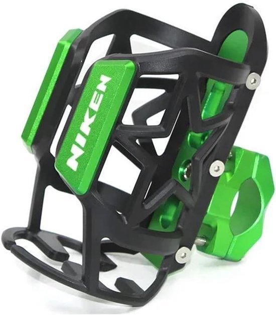 Motorfiets Bekerhouder - Drankhouder Motor - Hydratatie Onderweg - Stabiele Bevestiging - 100 Gram - Titanium — afbeelding 4