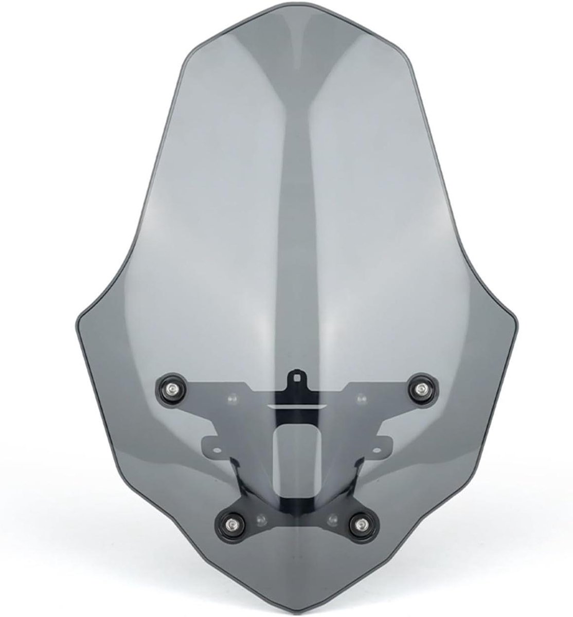Motorfiets Voorruit - Windscherm Guard - Comfortabel Rijden - Wind- en Geluidsreductie - Standaard Afmetingen - Grijs