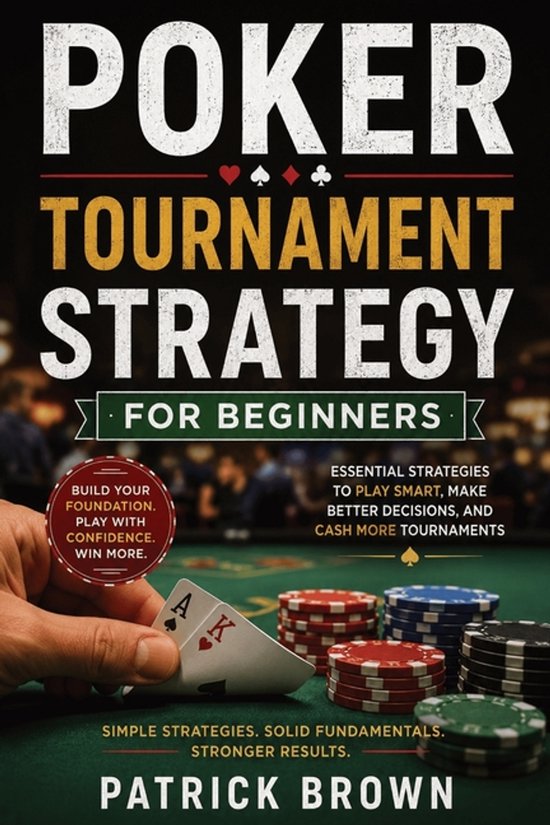 Poker Tournament Strategy for Beginners - cover