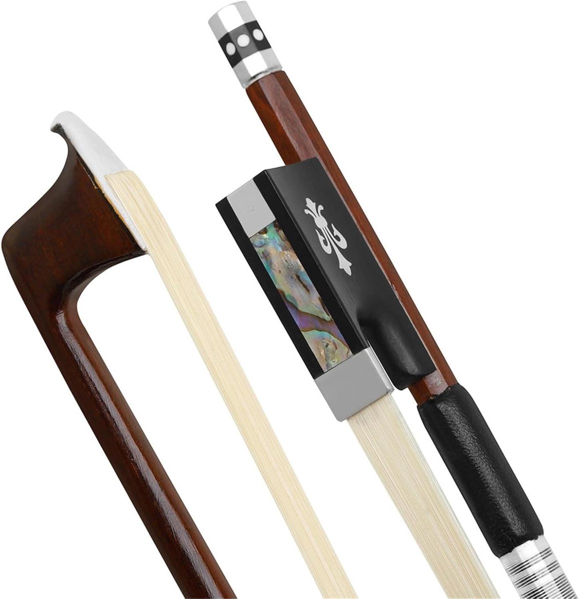 Vioolstok - Strijkstok - Muziek Maken - Groen Sandelhout - 76 cm - Natuurlijk