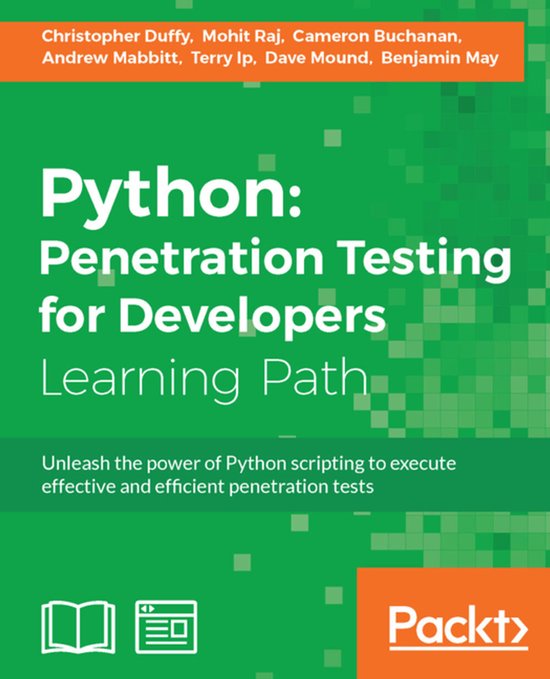 Python: Penetration Testing for Developers - cover