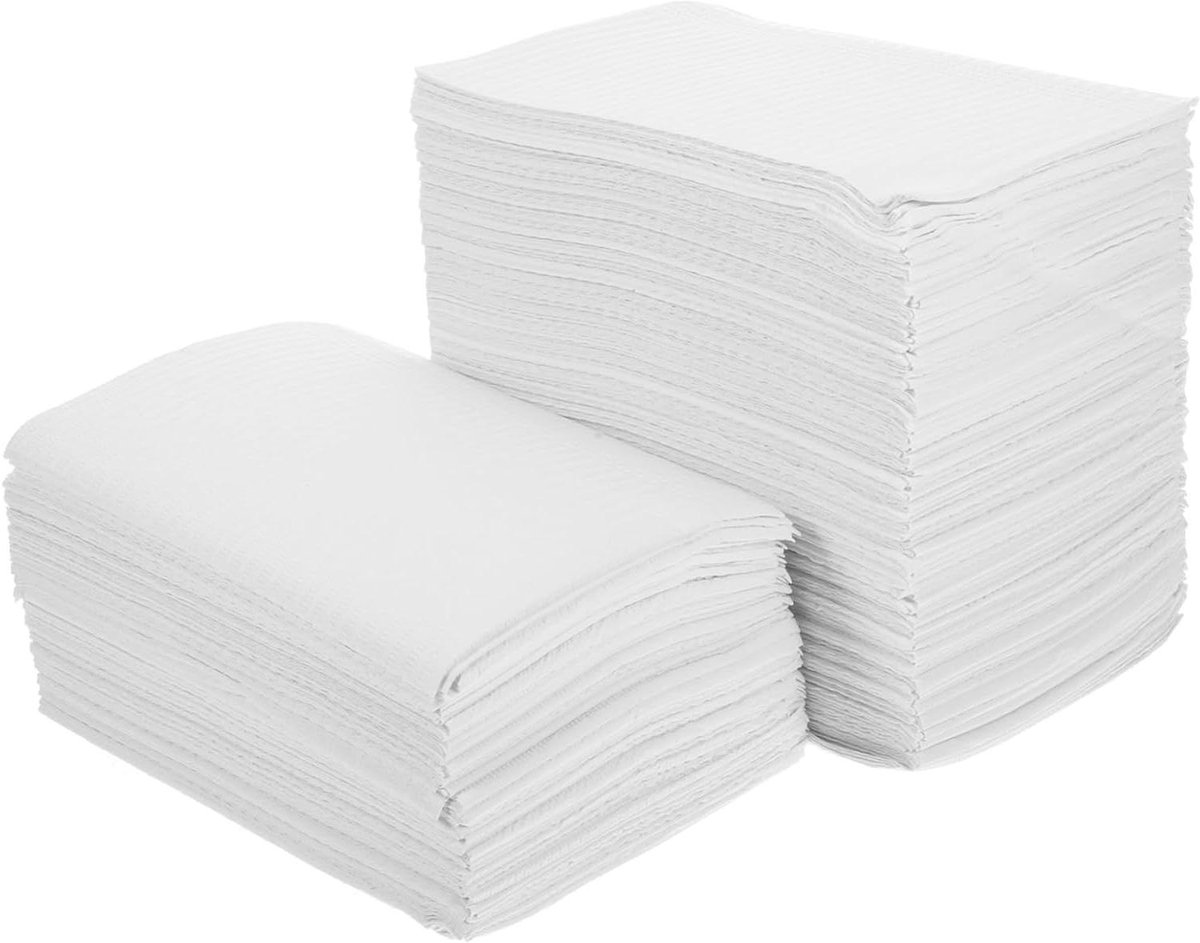 Wegwerp Tafelmat - Manicure Pad - Nagelkunst Beschermen - Sterke Absorptie - 125 Stuks - Wit