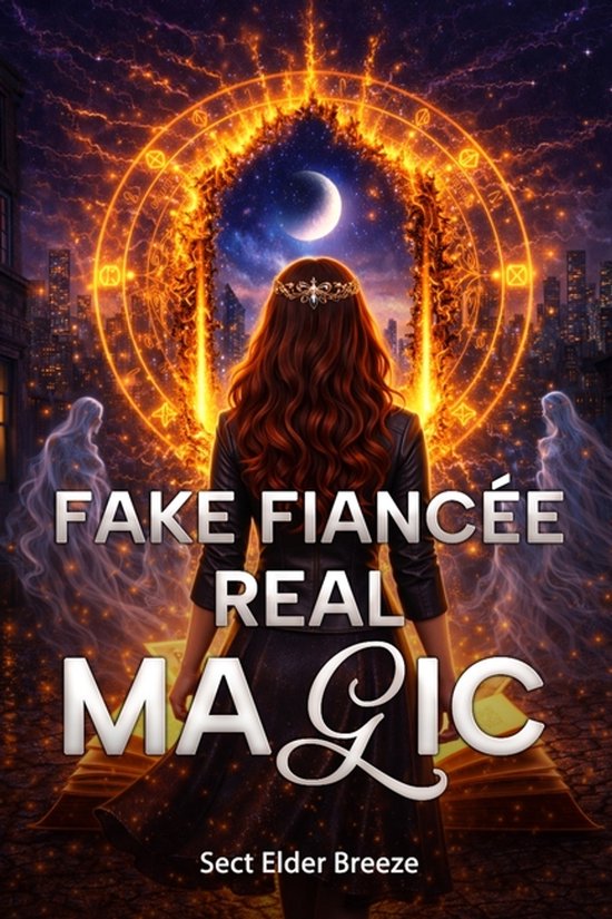 Fake Fiancée, Real Magic: A Billionaire Romantic Comedy- Fa ... - cover