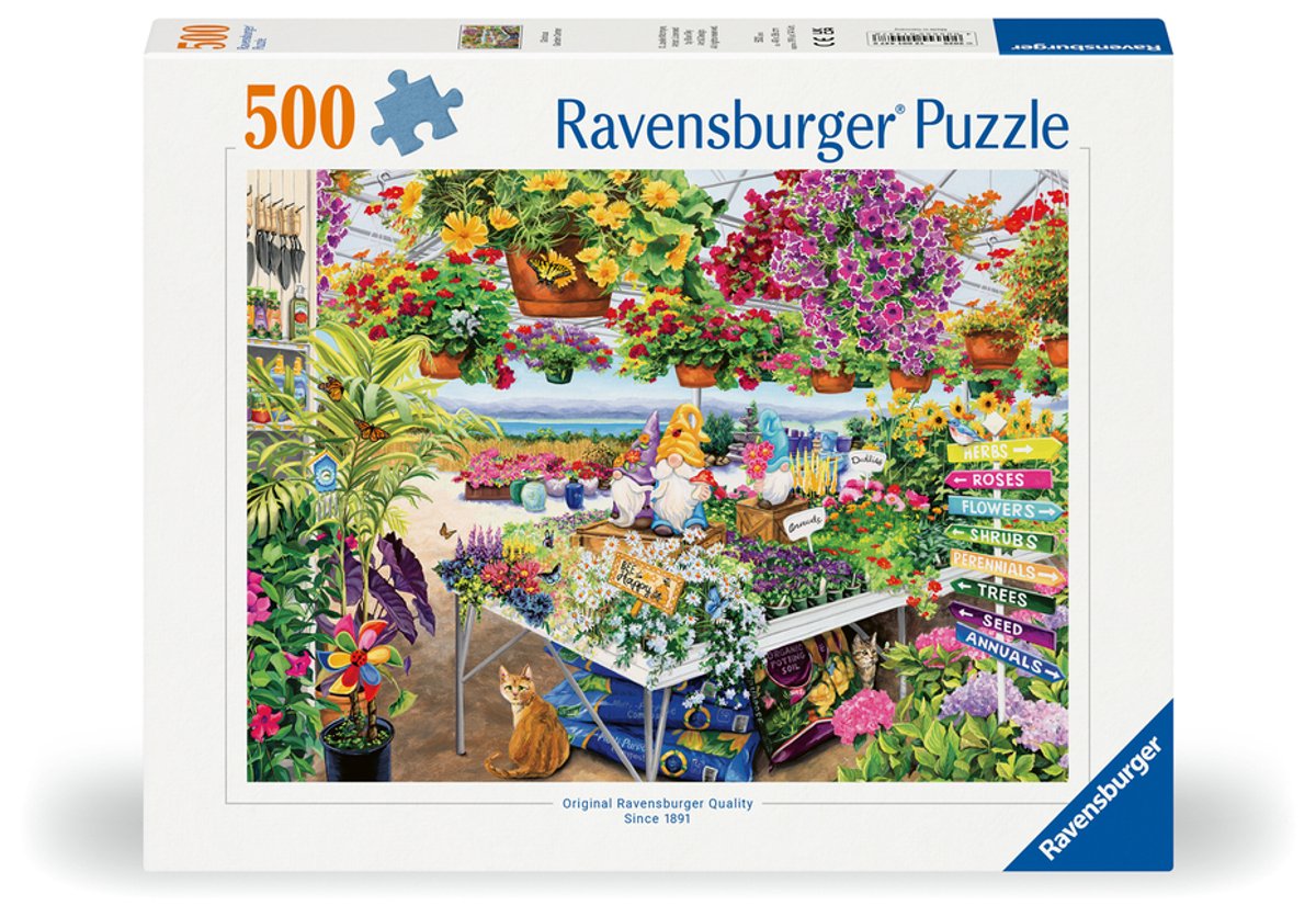 Glorious Garden Center 500 PC Puzzle