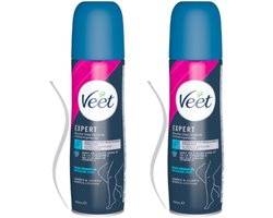 Veet Ontharingsspray - Gevoelige Huid - 2 x 150 ml