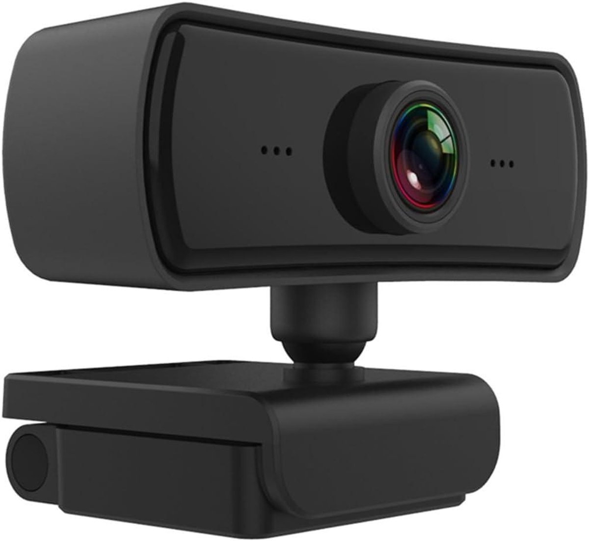 Webcam HD - Computer Camera - Online Communicatie - 2K Autofocus - 1920x1080 - Zwart