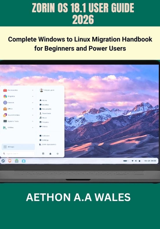 Zorin OS 18.1 User Guide 2026 - cover