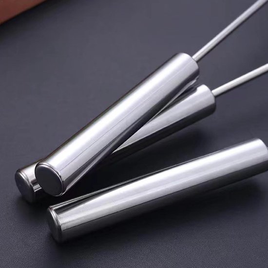 Semi-Automatic Whisk - Rotating Semi-Automatic Egg Beater Whisk Hand Mixer, Kitchen Tools, Non-stick Whisk Blender Long Handle Egg Beater for Milkshakes, Whipped Cream — afbeelding 4