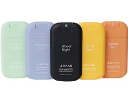HAAN 5-Pack Mix Handspray Handverzorging Navulbaar 5x 30ml