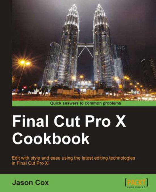 Final Cut Pro X Cookbook - cover