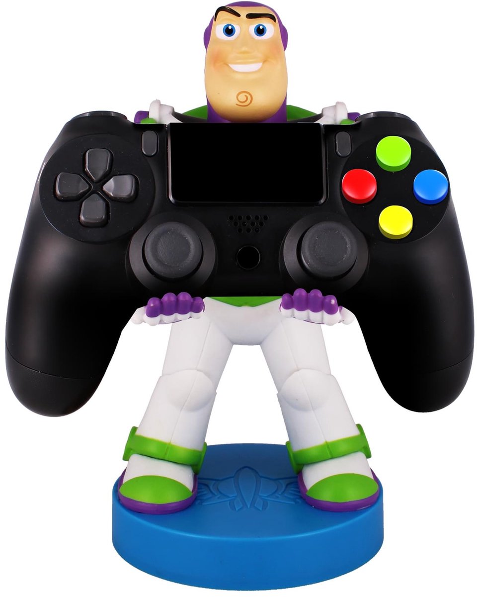 Buzz Lightyear - Disney - figurine standaard voor telefoon | controller | oplaadcase (Cable Guys Original) — afbeelding 12