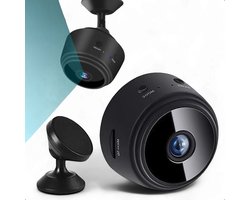 Tech Essentials Mini Verborgen Spy Camera - 1080P - Met WiFi APP - Micro Geheime Beveiligingscamera - Binnenhuis - Spionage - afluisterapparatuur - Zwart