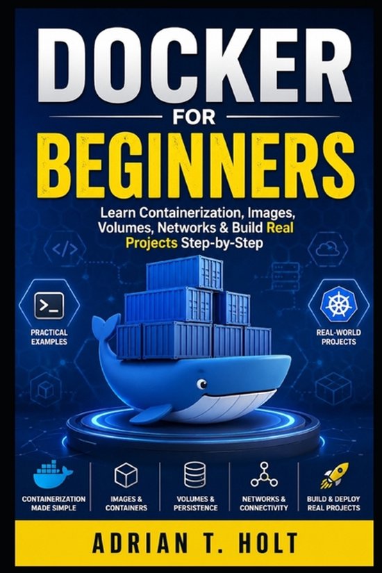 Docker for Beginners - cover
