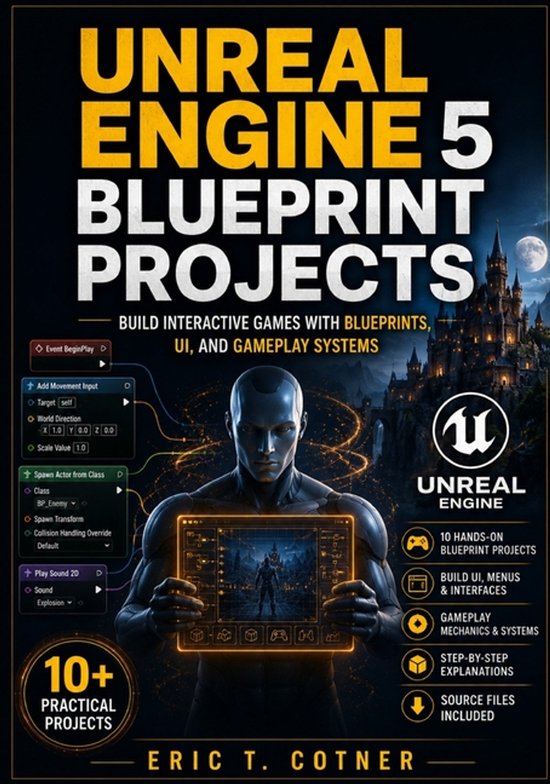 Unreal Engine 5 Blueprint Projects - cover